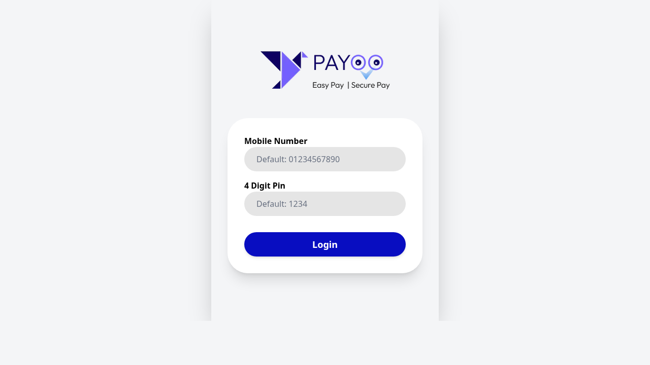 Payoo Banking App